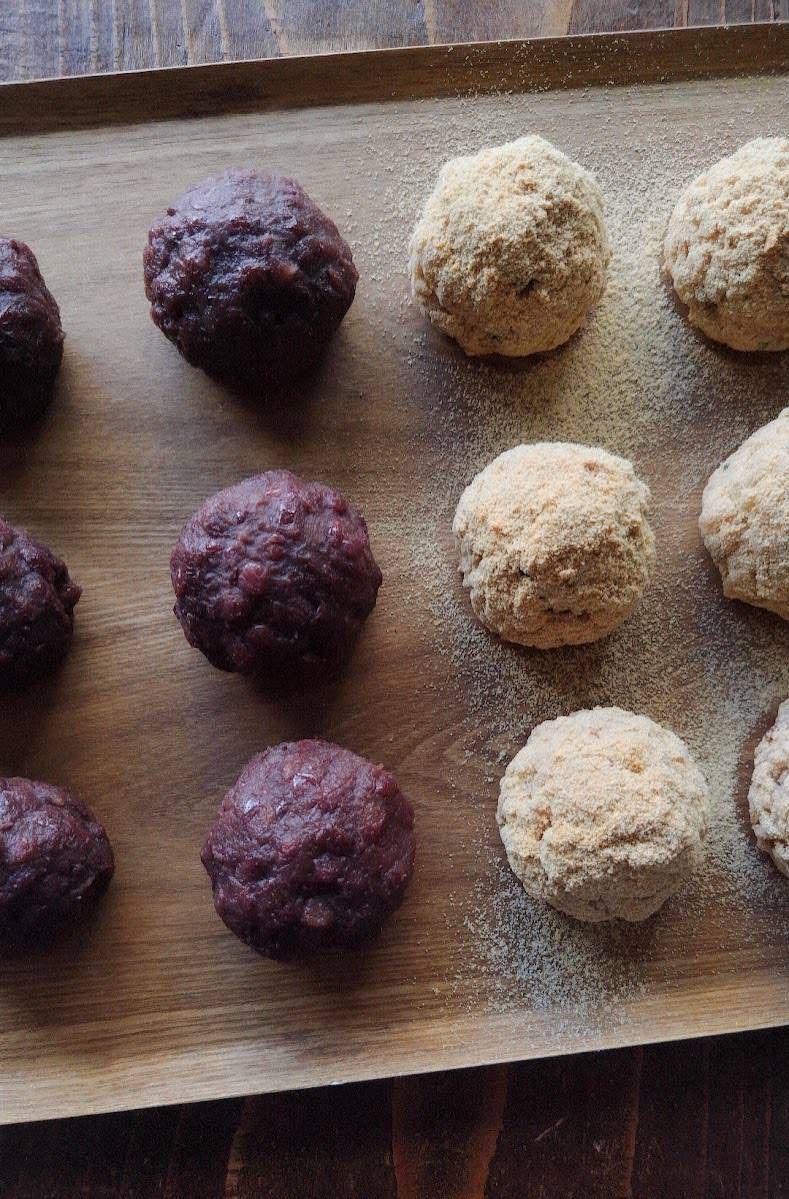 弁当屋のシメぼたもち